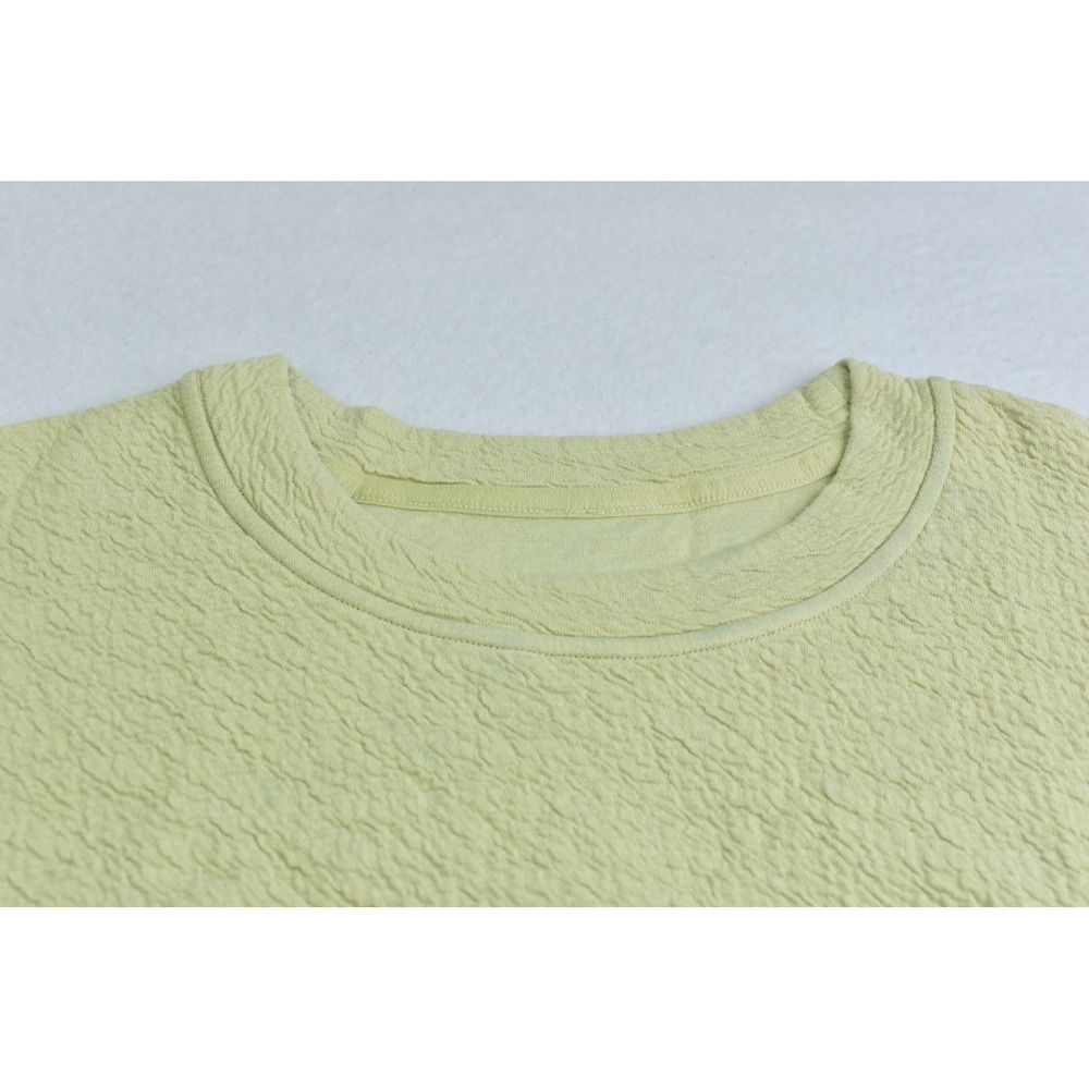 Lululemon Textured Women's Pullover Size 4 Crewneck Dew Green Activewear - Picture 2 of 12